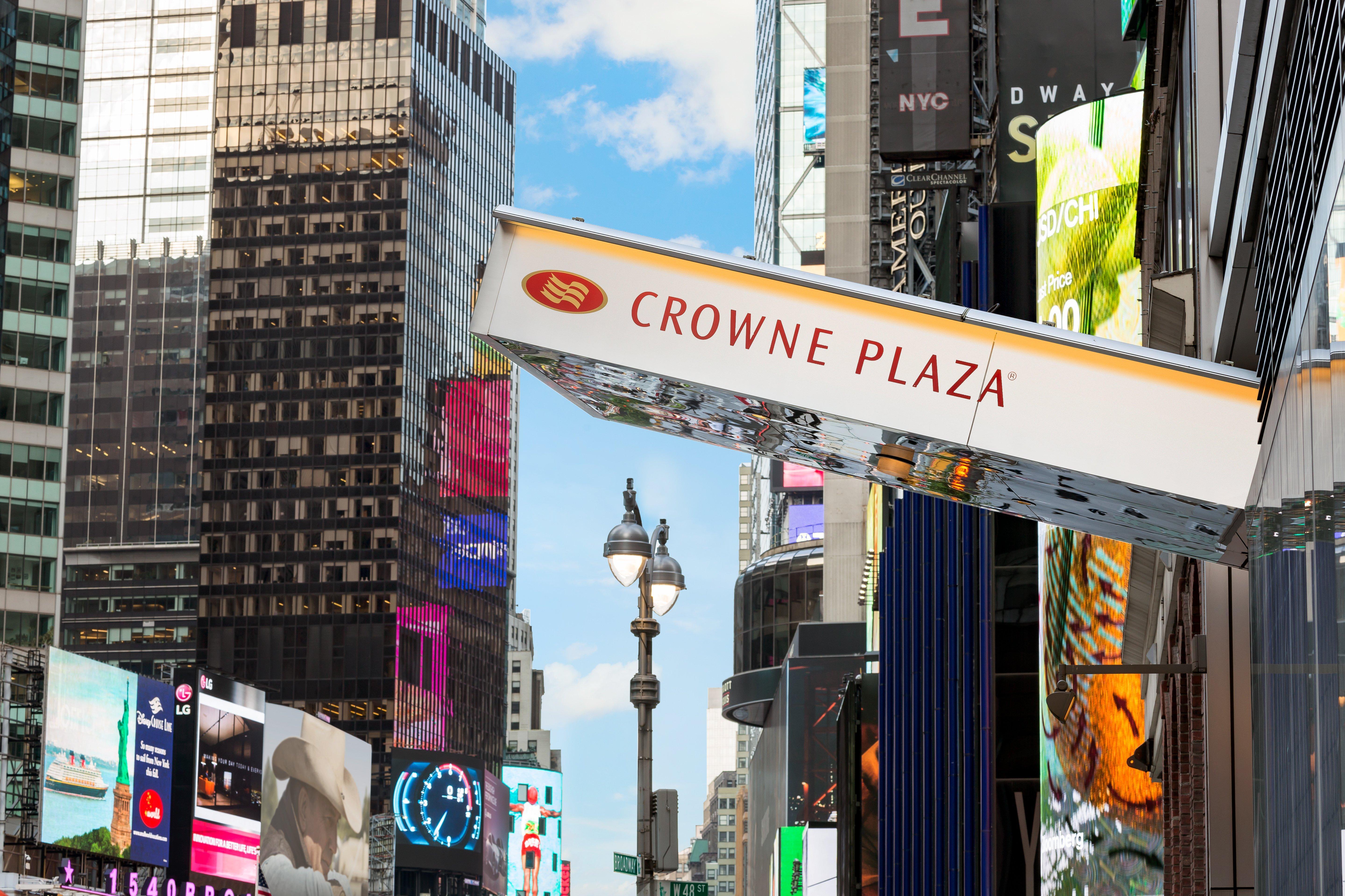 Crowne Plaza Times Square Manhattan, An Ihg Hotel New York Exteriör bild